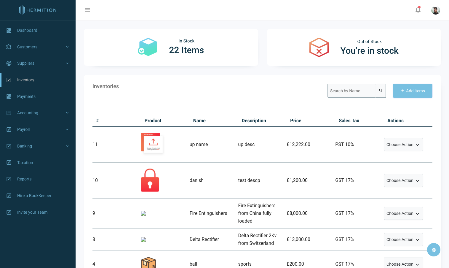 Hermition - AI Powered Accounting